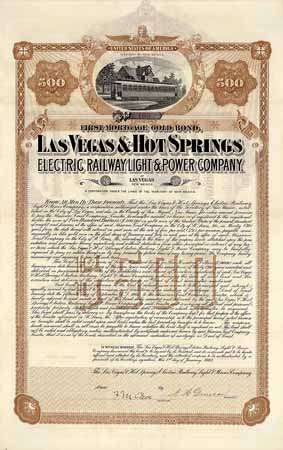 Las Vegas & Hot Springs Electric Railway Light & Power Co.