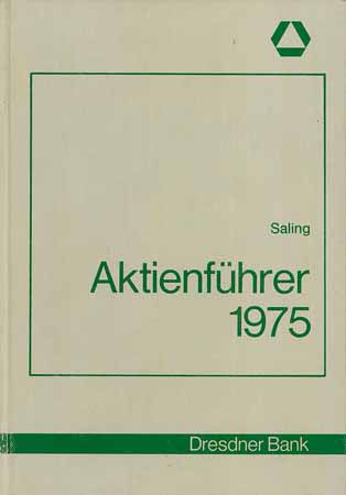 Saling Aktienführer 1975