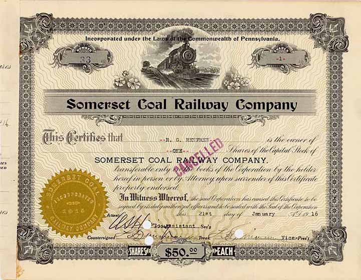 Somerset Coal Railway