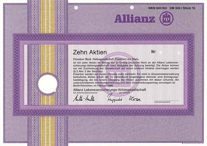 Allianz Lebensversicherungs-AG