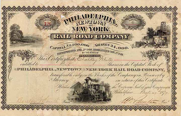 Philadelphia, Newtown & New York Railroad