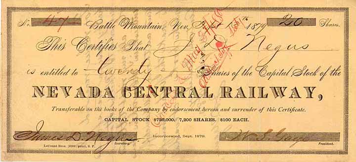 Nevada Central Railway