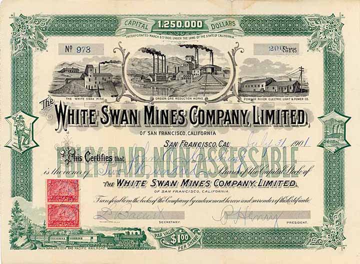 White Swan Mines Company, Ltd.