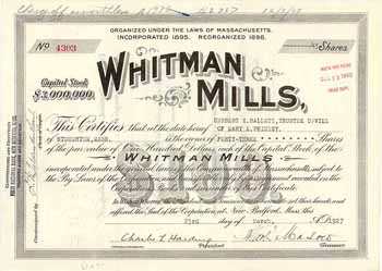 Whitman Mills