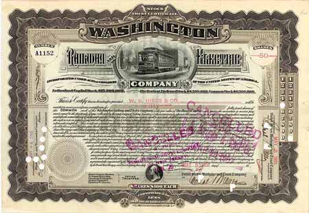 Washington Railway and Electric Co.