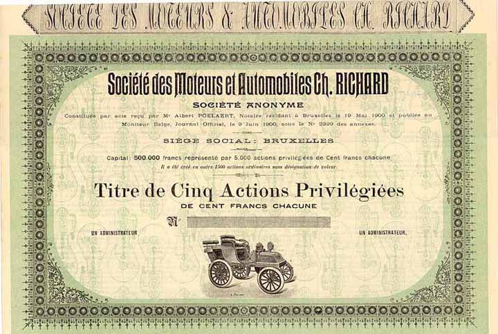 Soc. des Moteurs et Automobiles Ch. Richard