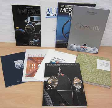 Daimler-Benz Literatur-Konvolut (9 Bücher / Broschüren)