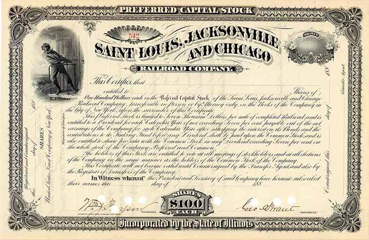 Saint Louis, Jacksonville & Chicago Railroad