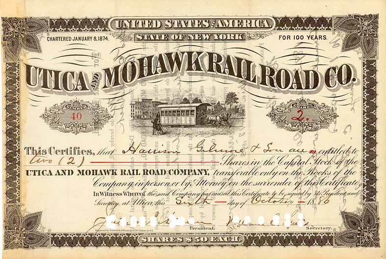 Utica & Mohawk Railroad