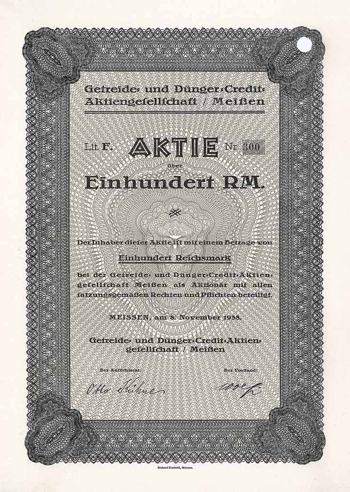 Getreide- und Dünger-Credit-AG