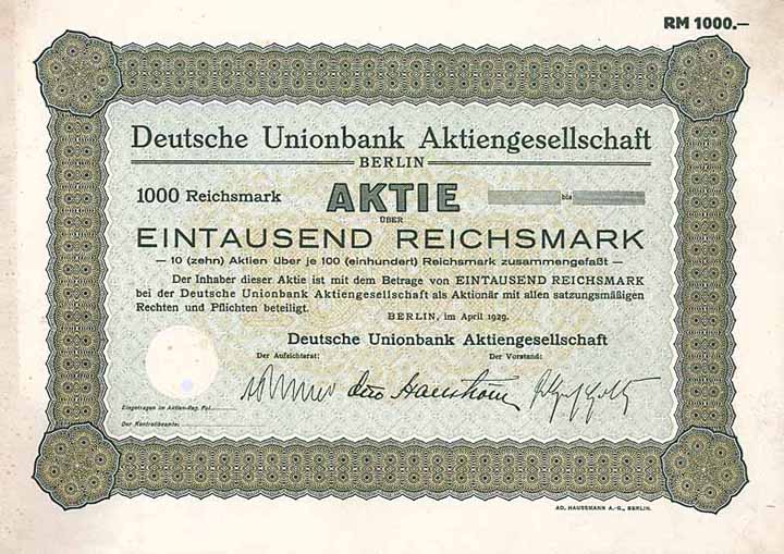 Deutsche Unionbank AG