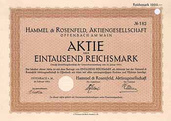 Hammel & Rosenfeld AG
