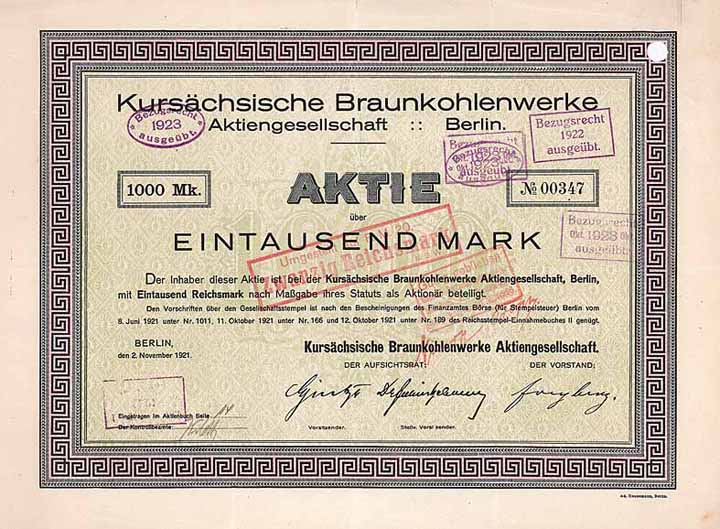 Kursächsische Braunkohlenwerke AG