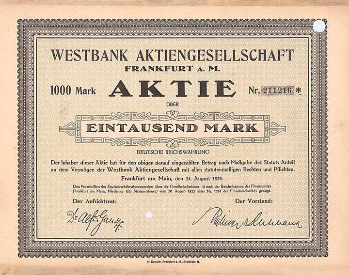 Westbank AG