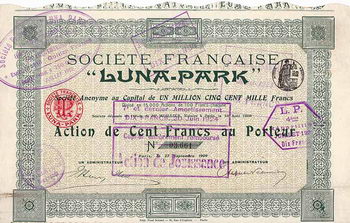 Soc. Francaise "Luna-Park" S.A.