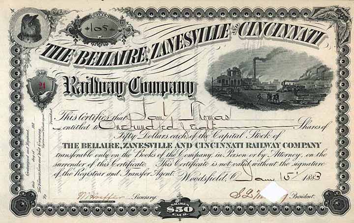 Bellaire, Zanesville & Cincinnati Railway