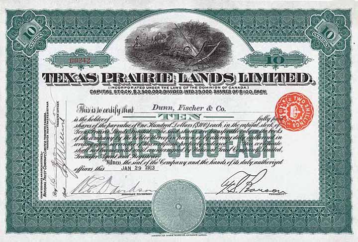 Texas Prairie Lands Ltd.