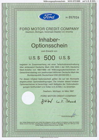 Ford Motor Credit Co.