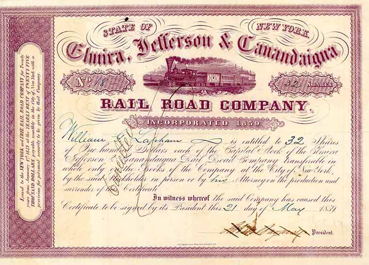Elmira, Jefferson & Canandaigua Railroad
