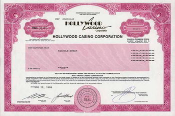 Hollywood Casino Corp.