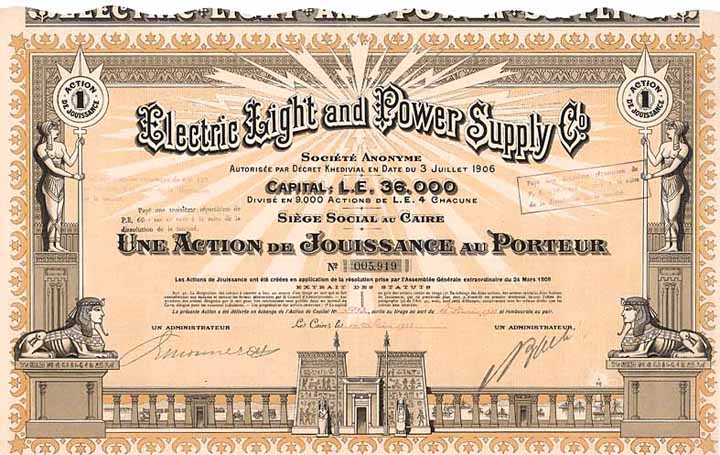 Electric Light and Power Supply Co.