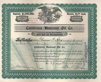California National Oil Co.