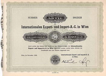 Internationale Export- und Import-AG