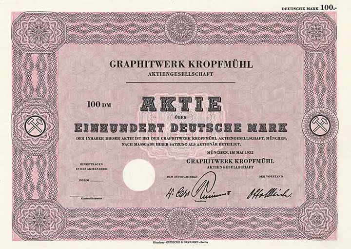 Graphitwerk Kropfmühl AG