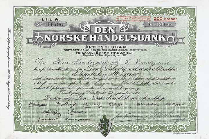 Den Norske Handelsbank A/S