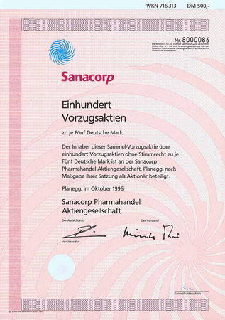 Sanacorp Pharmahandel AG
