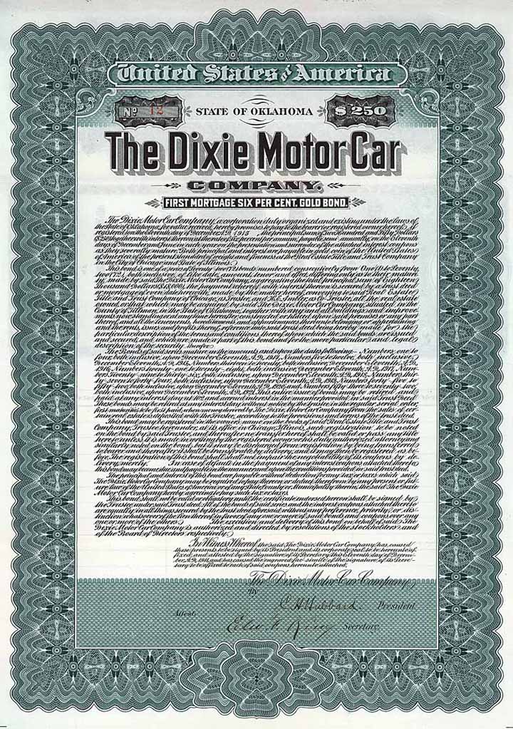 Dixie Motor Car Co.