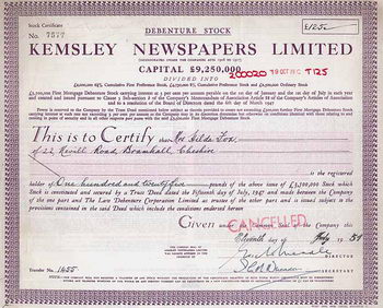 Kemsley Newspapers Ltd.