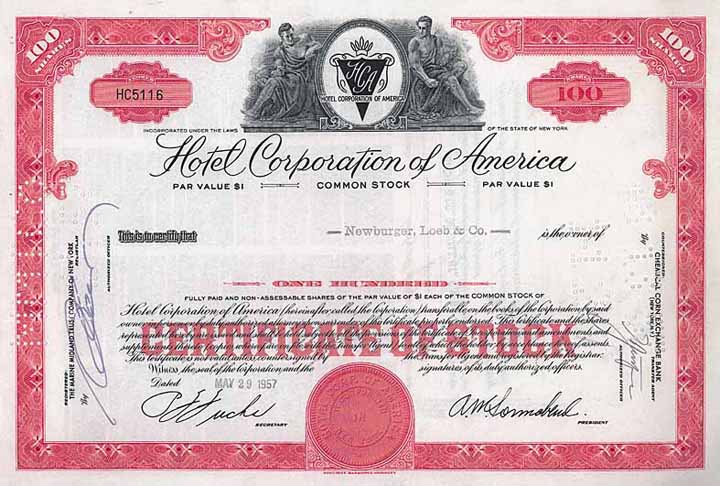 Hotel Corporation of America