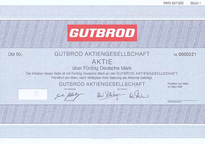 GUTBROD AG