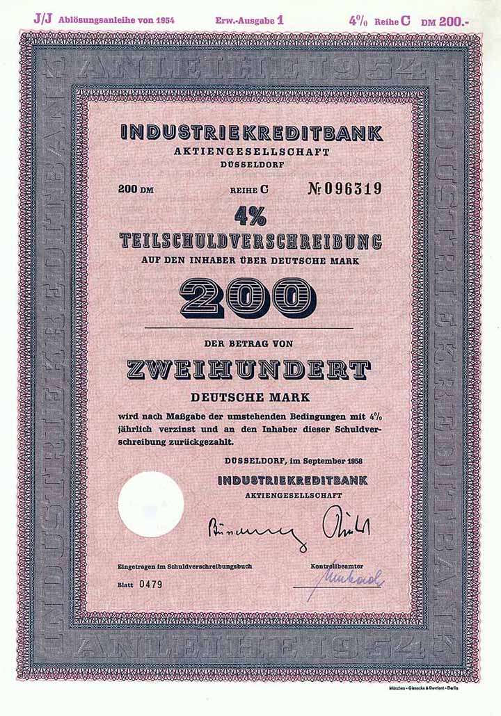 Industriekreditbank AG