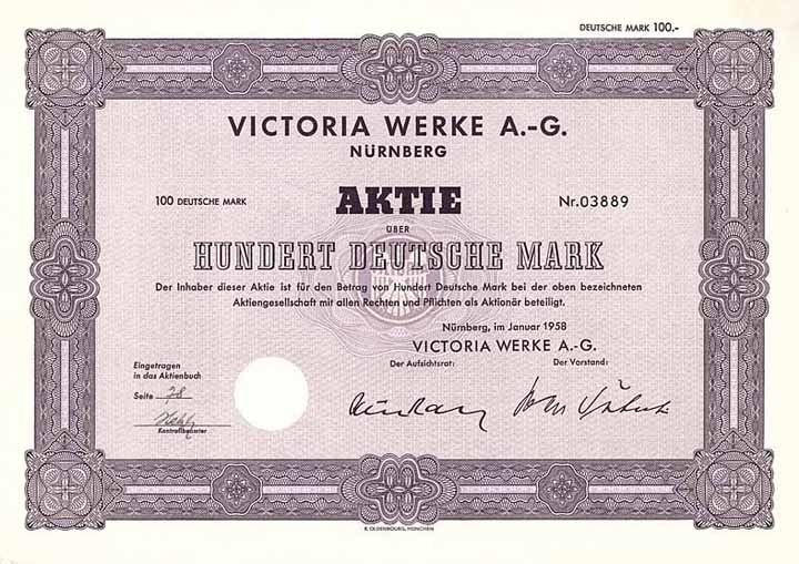 Victoria Werke AG