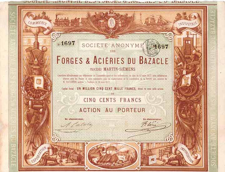 S.A. des Forges & Aciéries du Bazacle