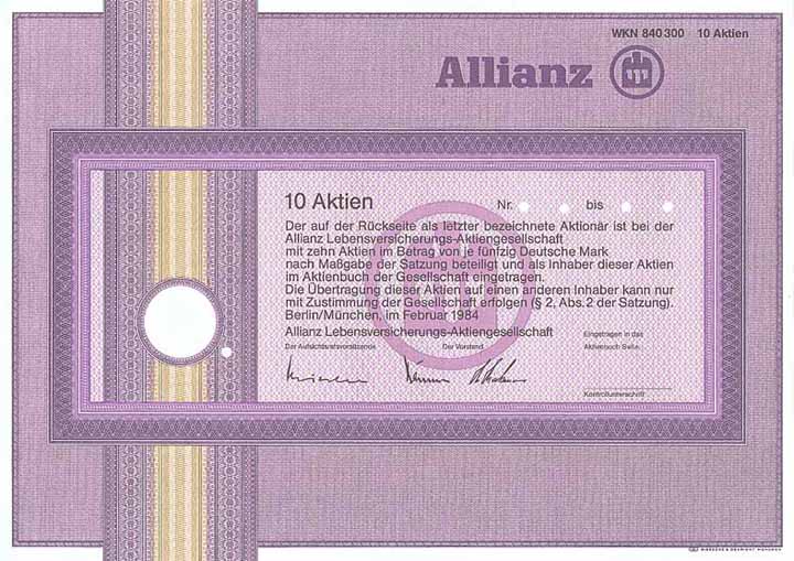 Allianz Lebensversicherungs-AG