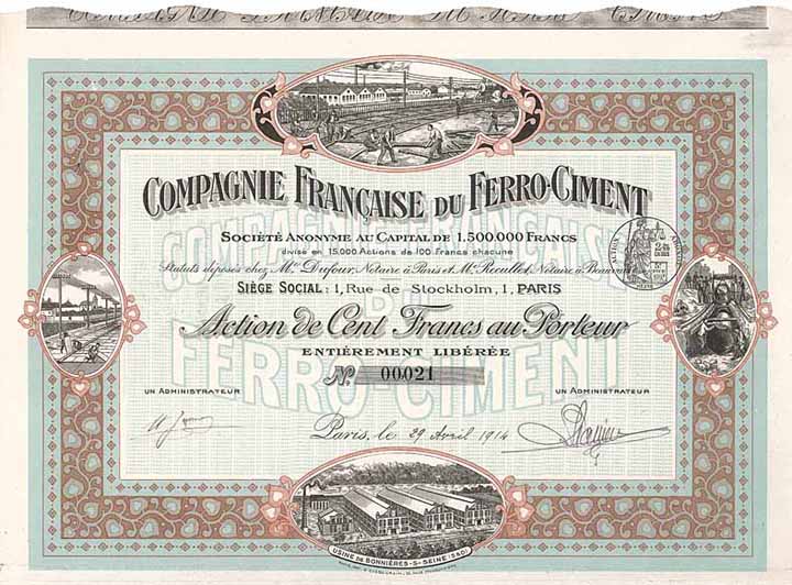 Cie. Française du Ferro-Ciment S.A.