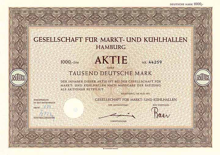 Gesellschaft für Markt- und Kühlhallen