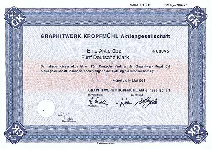 Graphitwerk Kropfmühl AG