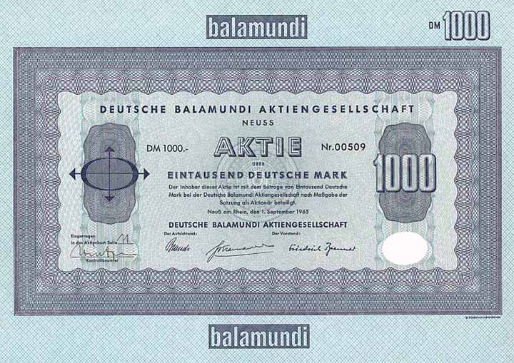 Deutsche Balamundi AG