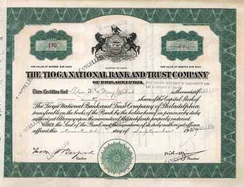 Tioga National Bank and Trust Co. of Philadelphia