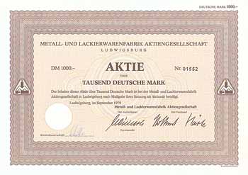Metall- und Lackierwarenfabrik AG