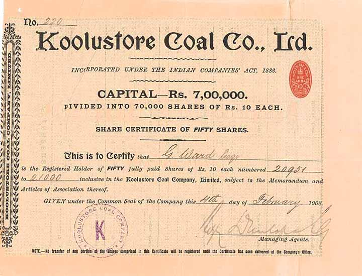 Koolustore Coal Co.
