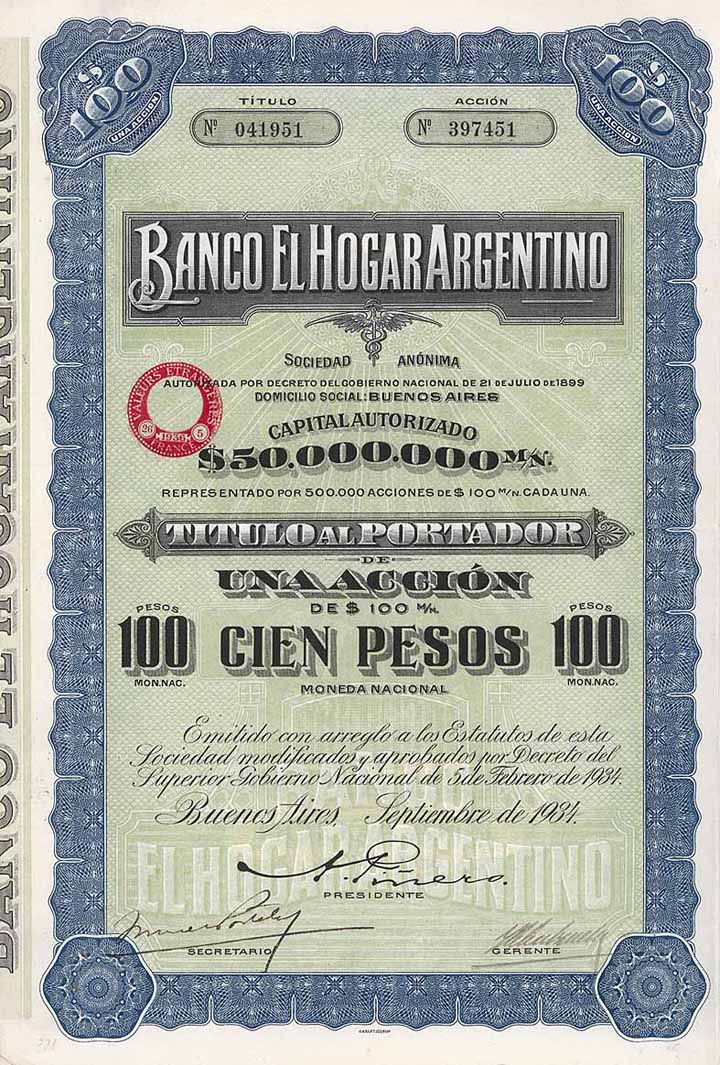 Banco el Hogar Argentino S.A.
