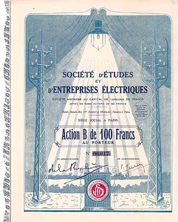 Société d'Études & d’Entreprises Électriques S.A.