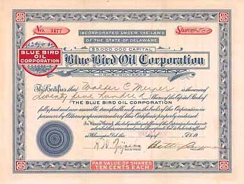Blue Bird Oil Corp.