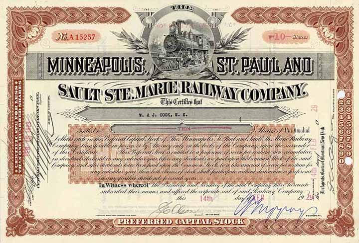 Minneapolis, St. Paul & Sault Ste. Marie Railway