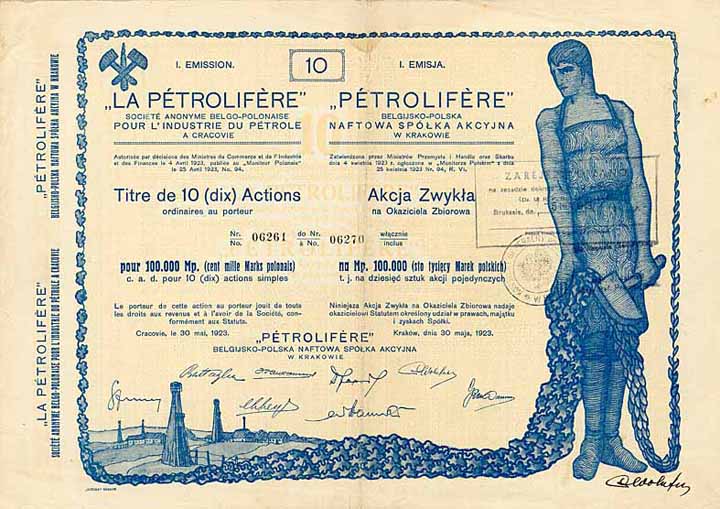 La Pétrolifère S.A. Belgo-Polonaise pour l'Industrie du Pétrole